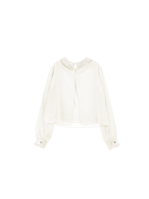 Camicia, bambina, in georgette. MONNALISA | 79H300 80760001
